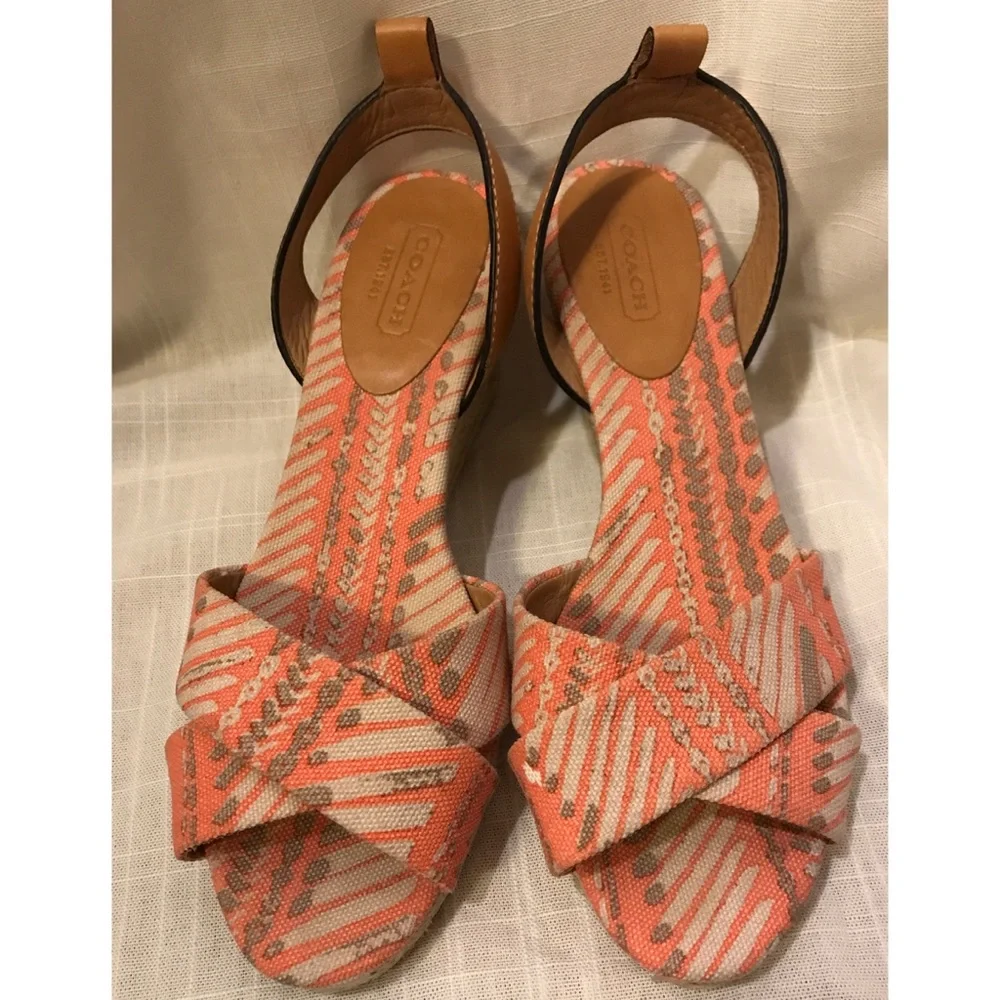 Coach Henley Espadrille Wedges - Picture 3 of 8